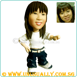 Custom 3D Caricature Figurine (Hey U...)